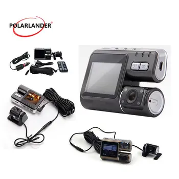 

Car DVR HD 1080P Black Camera 170 Degree Angle Dash Cam I1000 Dual Cam Driving Recorder with Vehicle Rear View Dashboard Cameras