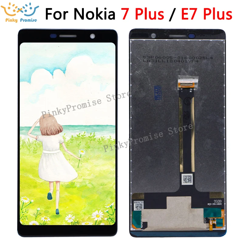 Дисплей 6 0 &quotдля Nokia 7 Plus LCD дисплей с сенсорным экраном и дигитайзером для E7