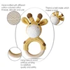 1PC Baby Rattle Toys Cartton Animal Crochet Wooden Rings Rattle DIY Crafts Teething Rattle Amigurumi For Baby Cot Hanging Toy ► Photo 2/6