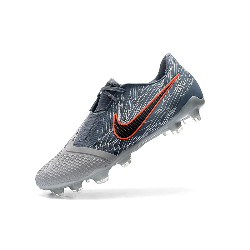 Nike Phantom VNM Elite FG трикотажные кроссовки Для мужчин Бутсы Эластичная лента Спорт на открытом воздухе Газон Venom Футбол бутсы носок; плоская подошва;