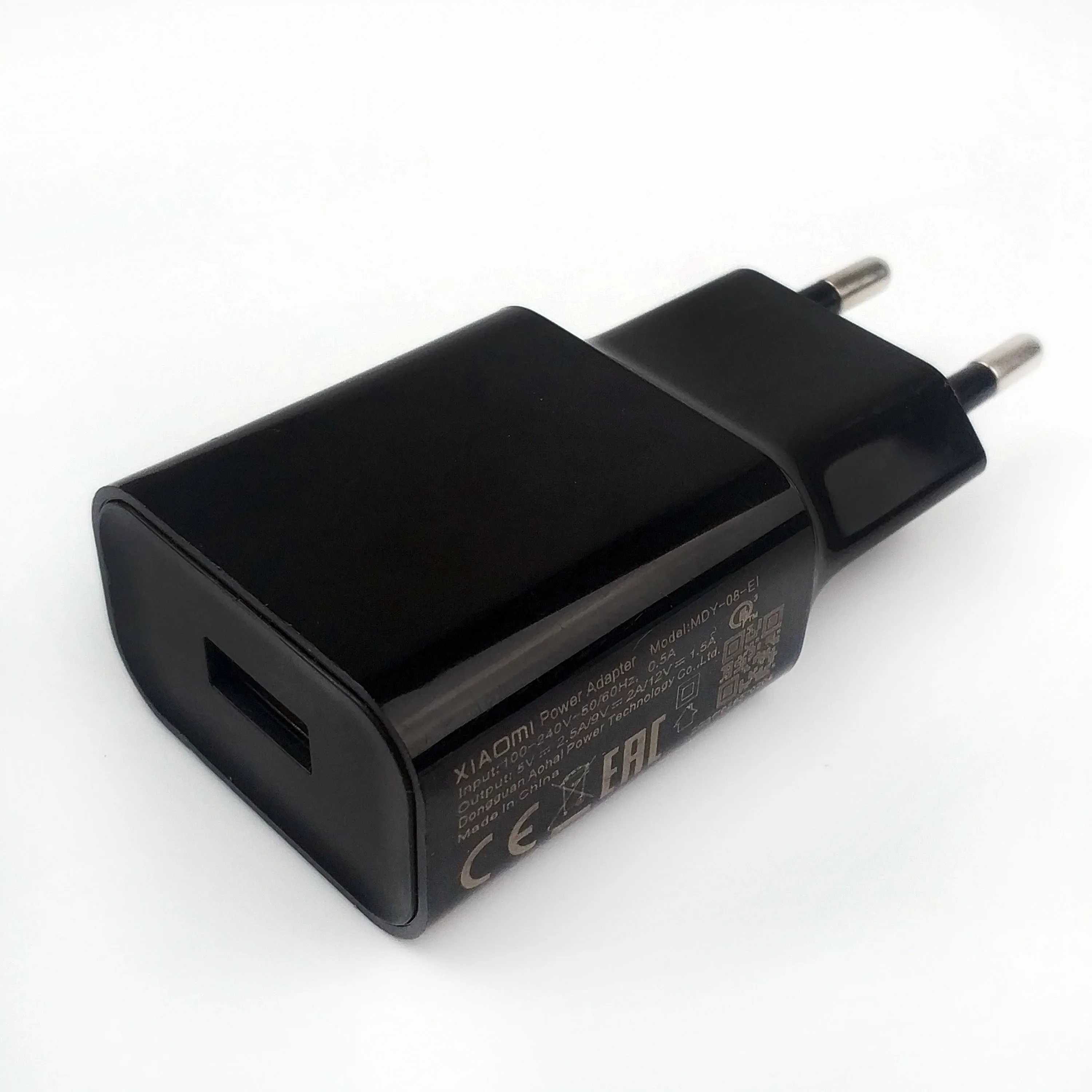 only black charger Xiao mi a3 a2 a1 зарядное устройство QC3.0 Быстрый EU 18 Вт дорожный адаптер для зарядки для Red mi 8 Note 7 8 pro mi 9 9T pro 8 6 mi x 3 2s F1 - Цвет: only black charger