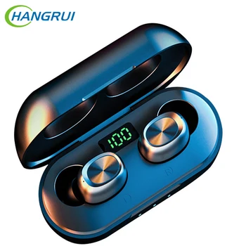 

B5 TWS Bluetooth 5.0 Headset Sport Wireless Earphone Touch Control Waterproof 6D Stereo Earbuds With Charging box