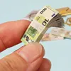 Miniature Items Mini Dolls Money Cash Dollars Euro British Pound Won Banknotes Model For Barbie Ob11 1/6 Dolls House Accessories 2