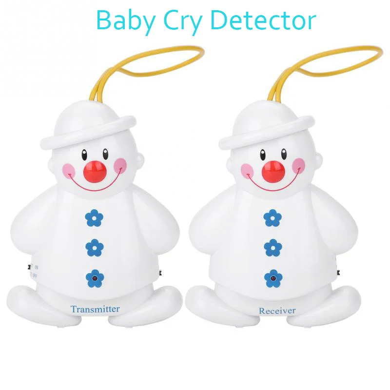 2p Baby Cry Detector Wireless Baby Cry Detector Wifi Infant Sleep Crying Alarm Safe Call Watcher Reminder Sound Monitor Transmitter+Receiver Portable - Цвет: 2p Baby Cry Detector