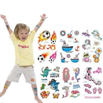 

15pcs/lot Tattoo Set Face Temporary Tattoo Child Christmas Tattoo Sticker Body Tatoo For Kids Children Cute Tattoos Halloween