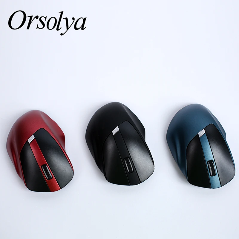 

Ergonomic Design Wireless Mouse,2.4G High-precision optical mouse 1600 DPI,3 adjustable,For Home Office and Games