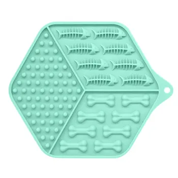 

Pet Dog Feeding Food Bowl Silicone Dog Feeding Lick Pad Dog Slow Feeder Treat Dispensing Mat Slow Food Bowls For Dogs Newest