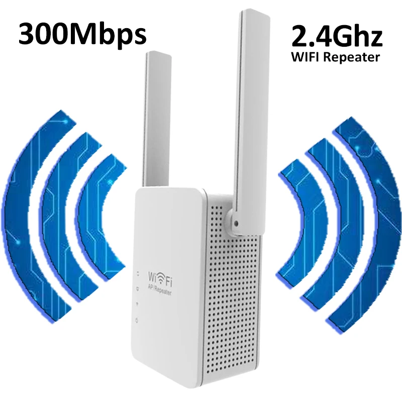 Baratos Repetidor de enrutador doméstico wi fi 802.11n inalámbrico 300mbps 2,4g cortafuegos extensor repetidor booster para xiaomi wi fi wifi versterker