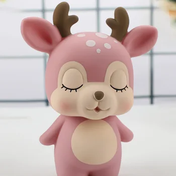 

Deer Piggy Bank Cartoon Cute Coin Bank Money Box Piggy Bank Adorable Gift Saving Creative Huchas De Dinero Home Garden BE50MB