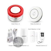 Умный шлюз, звуковой светильник, сигнализация, wifi, сигнализация, 3 в 1, умный дом, система безопасности, умный дом, управление прибором