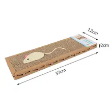 Cat Claw Board Paper Toy Cat Scratch Board Mouse Style Pet Safe Scratch Pad Scratcher Cat Playing Card Toy