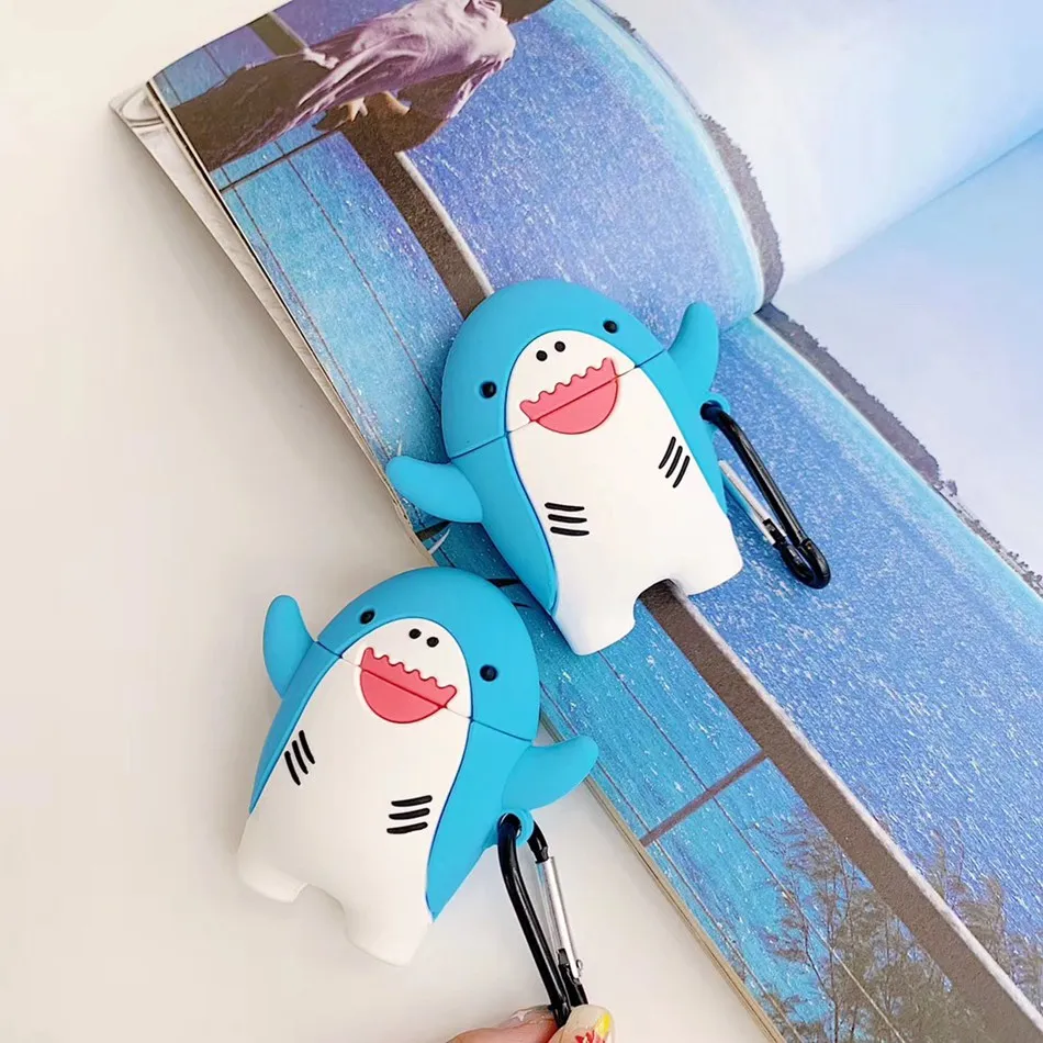 Чехол для наушников для Airpods 2, чехол, силиконовый, шоколадный, милый, мультяшный, чехол для Apple Air Pods, чехол для наушников для Earpods, кольцевой ремешок