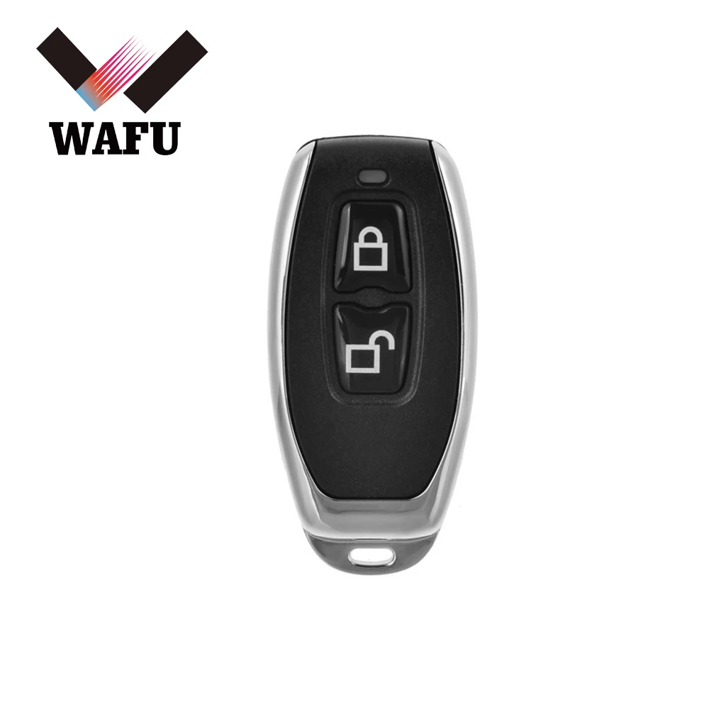 WAFU беспроводной пульт дистанционного управления 433 МГц пульт дистанционного управления для дверного замка WF-018 и WF-008 Невидимый дверной замок умный ключ - Цвет: For WF-010