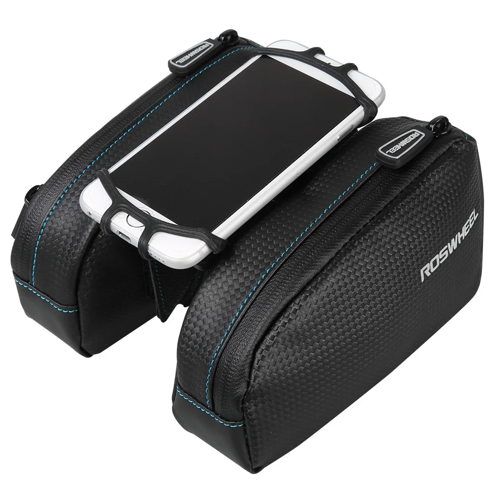 

mtb bike phone bag front frame top tube bag cycling bag bicycle accessories 2017 waterproof bicycle bag