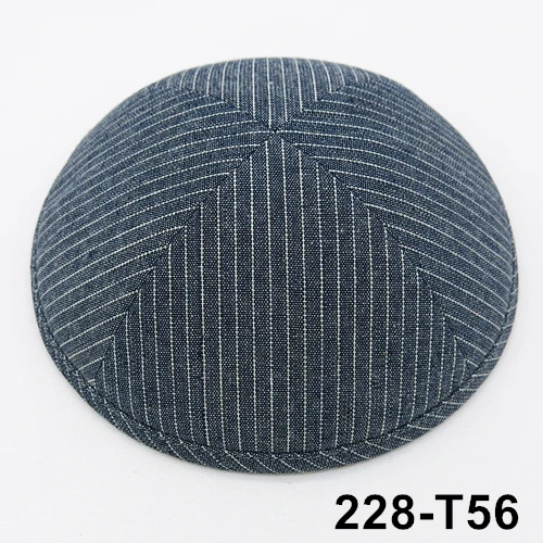 Джинсовая кепка 19 см kippot kippa yarmulke KIpa Skullies Beanies, Еврейская кипа с черепом