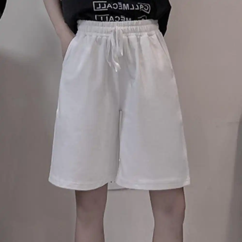 long shorts high waisted