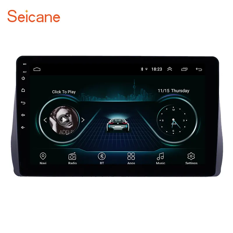 Seicane 10 1 &quotAndroid 9 2 DIN автомобильный DVD Авто Радио стерео для 2009 2010 2011 2012 Toyota Wish радио