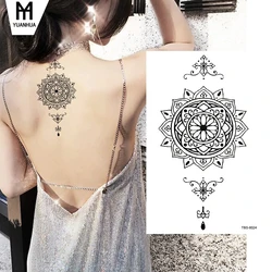 Totem Symbol Waterproof Tattoo Sticker Fashionable and Beautiful Geometry Fake Tattoo for Woman