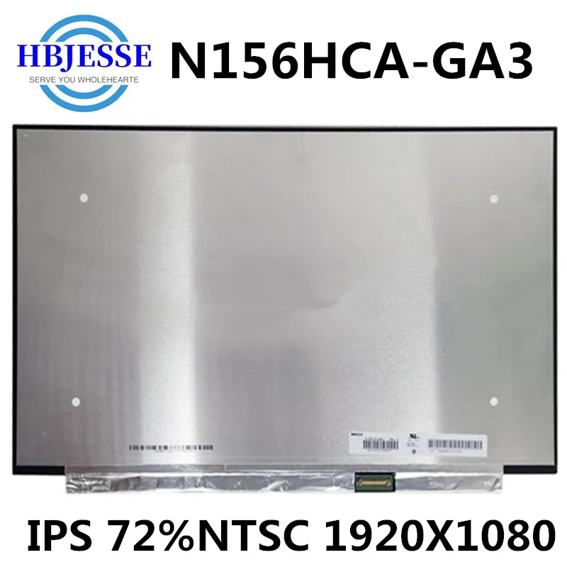 

Original N156HCA-GA3 Rev.B1 N156HCA GA3 LCD LED Screen Display 15.6" 1920x1080 72% NTSC 30 Pins IPS FHD New Panel Replacement