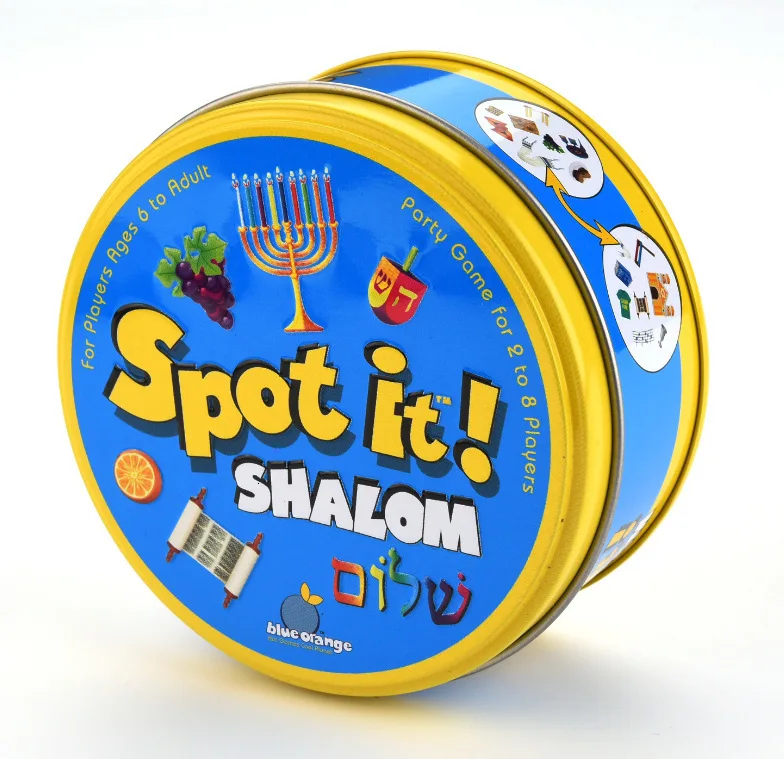 Английская версия Spot It игра найти его найти свою сестренку родитель-ребенок игры настольные игры карты