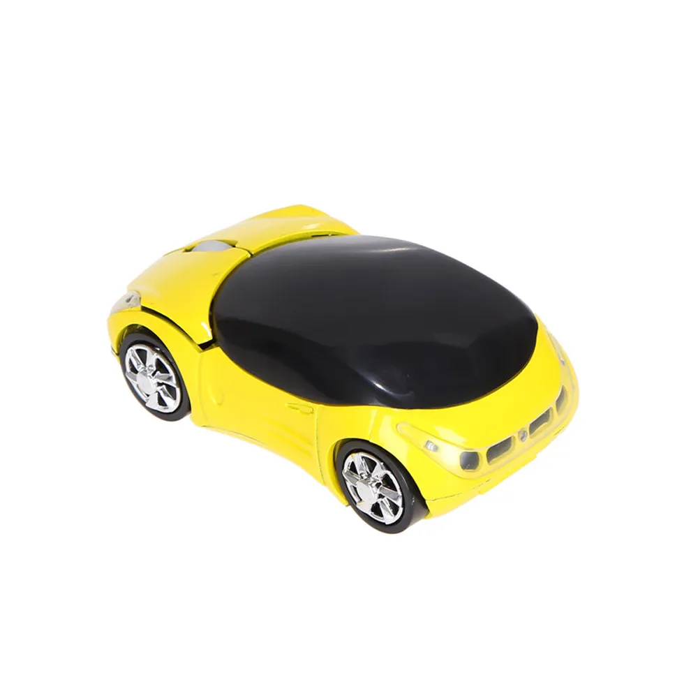 Car Design 2.4G Wireless Mouse Cute Cartoon Computer Small Mice For Girl 1600DPI 3D USB Optical Mause Gamer For Laptop PC Gift pink gaming mouse