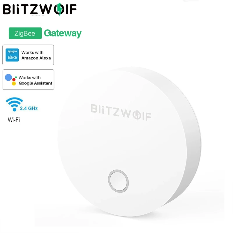 BlitzWolf Smart Home Gateway Hub ZigBee 3.0 Беспроводное приложение Alarm Приложение для удаленной