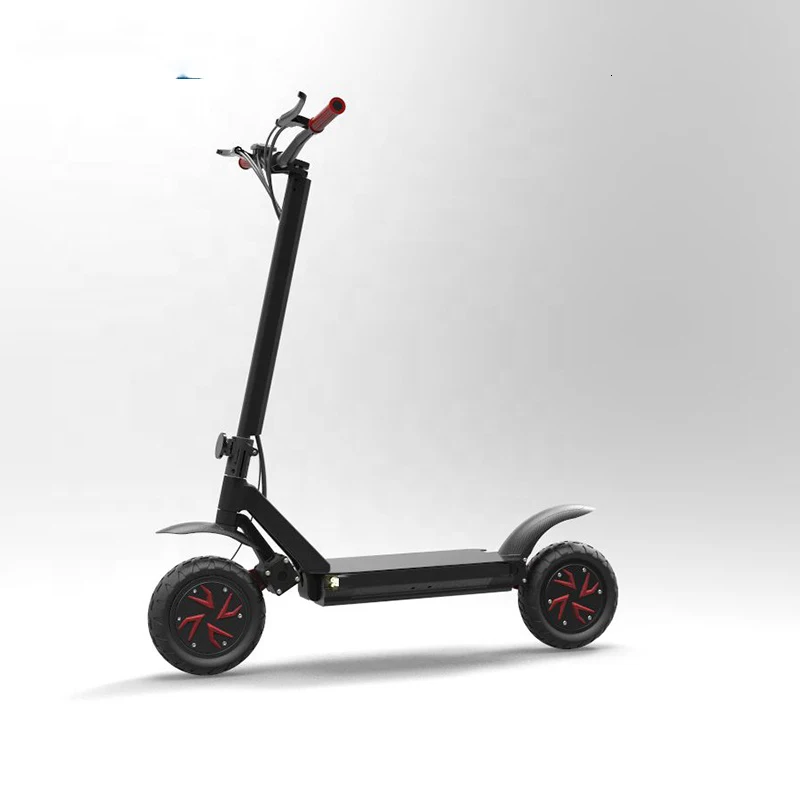 Электрический CE E4-9 дюймовый E-scooter вездеход 10 Kick скутеры внедорожный электрический скутер 2000W