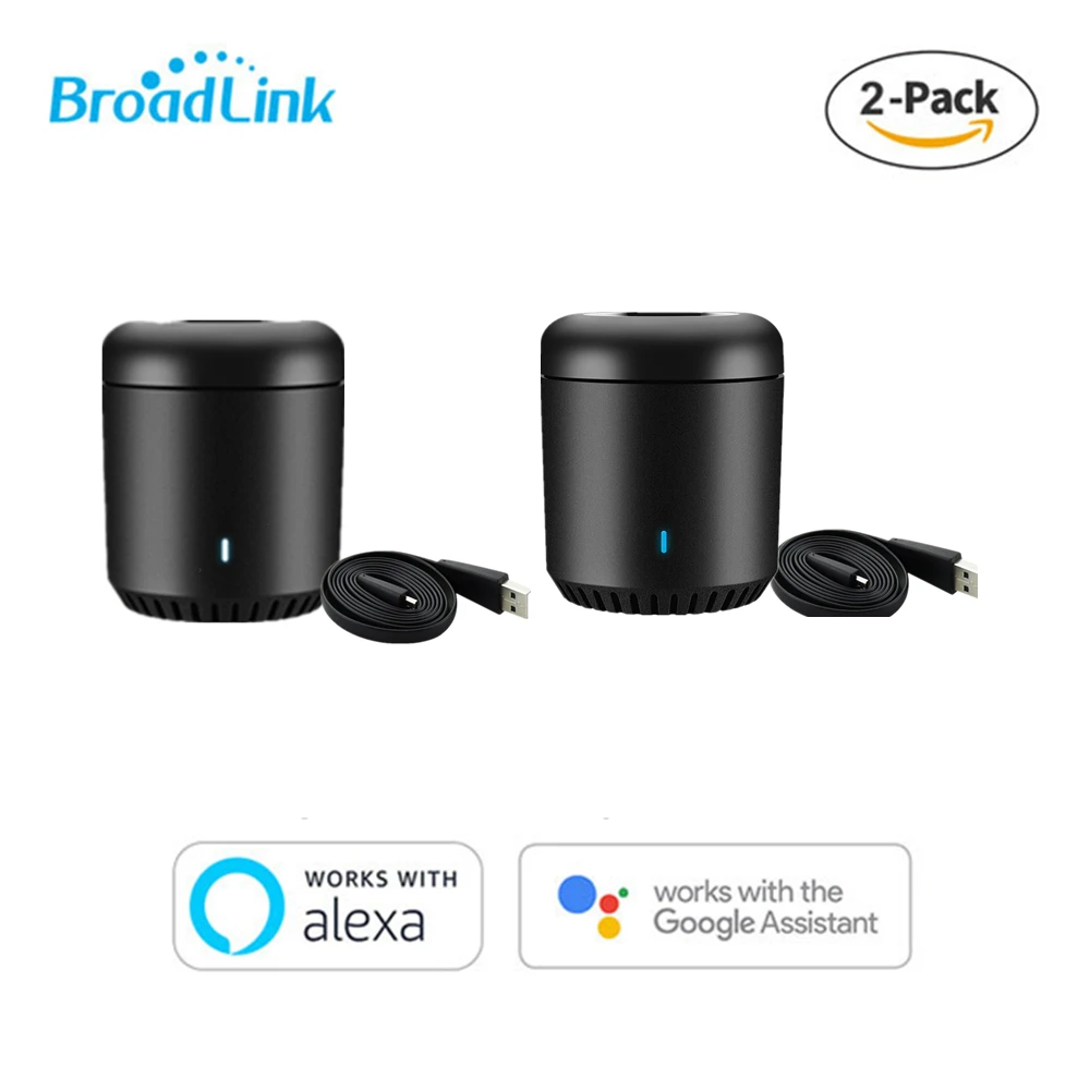 2PCS RM MIN3 Broadlink RM Mini3 Универсальный Интеллектуальный WiFi/IR/4G беспроводной ИК пульт дистанционного управления через IOS Android умный дом автоматизация Новинка - Цвет: 2PCS RM MIN3