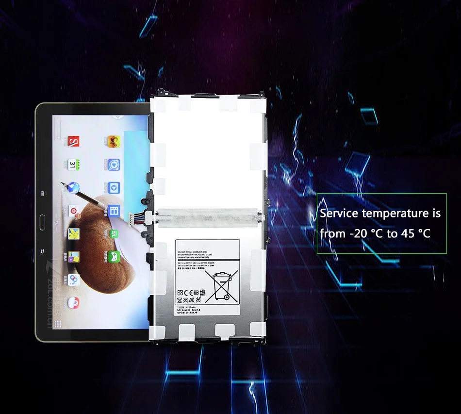 Планшет Батарея 8200 ма-ч для samsung GALAXY Note 10,1 SM P600 P601 P605 P607 T520 T525 P602 T8220E T8220C