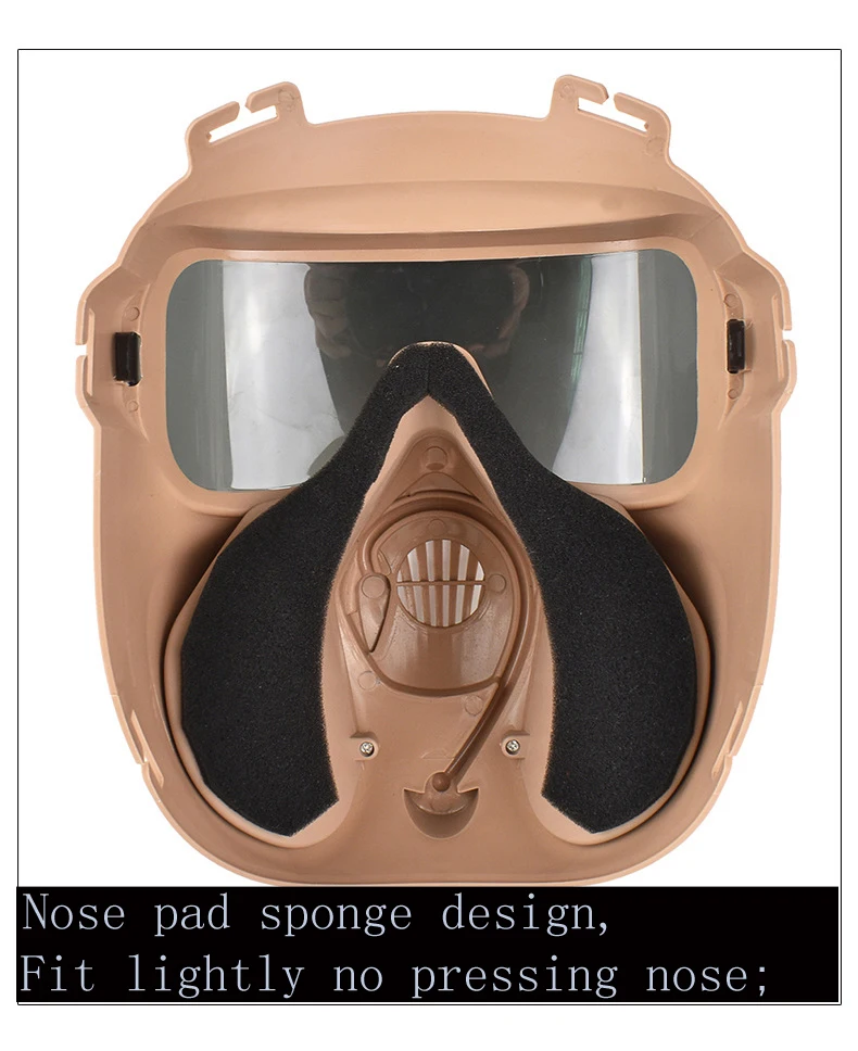 Tactique Militaire M50 Masque GAZ Protection Anti Brouillard Pr Jeux CS  Airsoft Vert - Cdiscount Jeux - Jouets