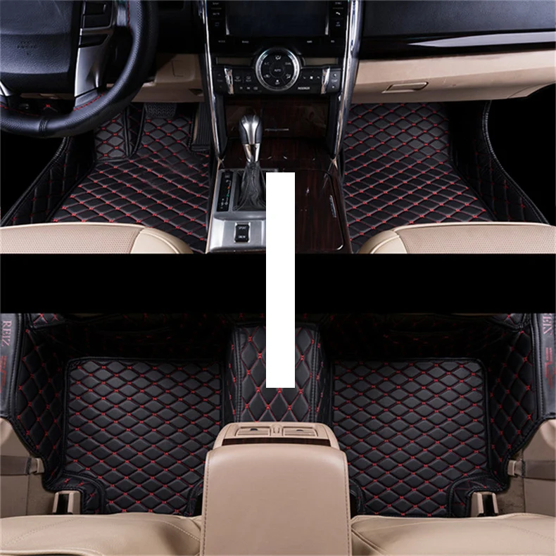 Волокна кожаные автомобильные коврики для toyota reiz Mark X 2004 2005 2009 2008 2007 2006 2011 2012 2013