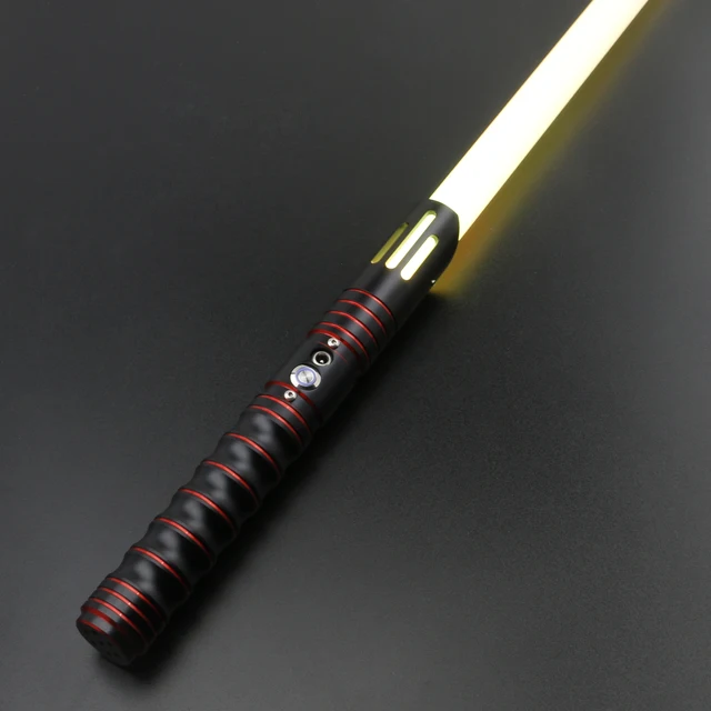 Cieltan Lightsaber Smooth Swing Heavy Dueling RGB 12 Colors Change 10sets Soundfonts Force FX FOC Blaster Toys Jedi Laser Sword 3