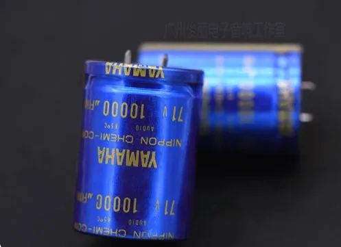 2 шт. NIPPON YAMAHA 10000 мкФ 71V 35*40 мм фильтр электролитический конденсатор Бесплатная