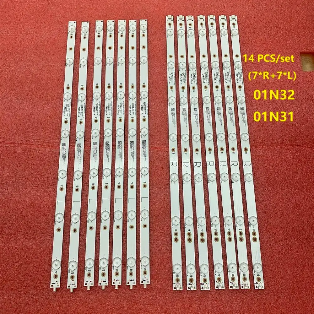 Striscia di retroilluminazione a LED per Philips 55PUS6452/12 55PUS6432/12 55PUS6561/12 55PUT6101/12 55PUG6102/78 55PUS6581/12 55PUS6201  7