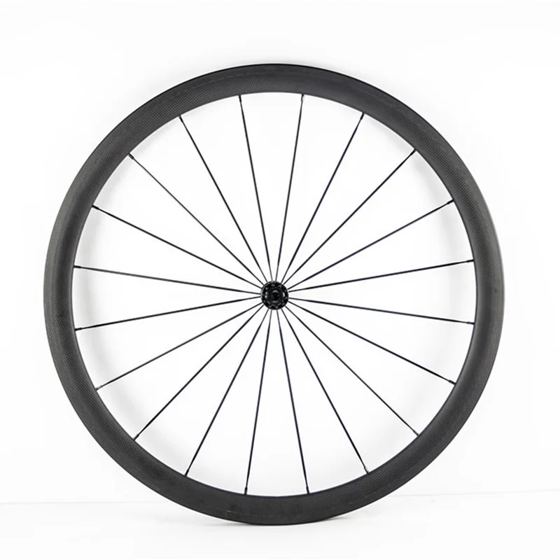 700C Ultra Light Full Carbon 23mm 38mm Road Bike Clincher Wheelset with Powerway R39 Hub Basalt V brake Surface Road Bike Wheels