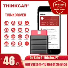 Thinkcar Thinkdriver Bluetooth OBD2 Scanner Automotive OBD 2 IOS strumento diagnostico per auto lettore di codice OBD Android Scanner pk thinkdia