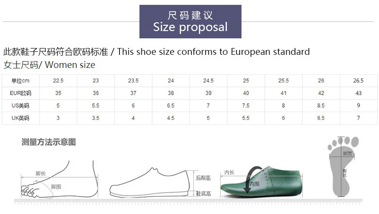 至秦鞋业尺码对照表