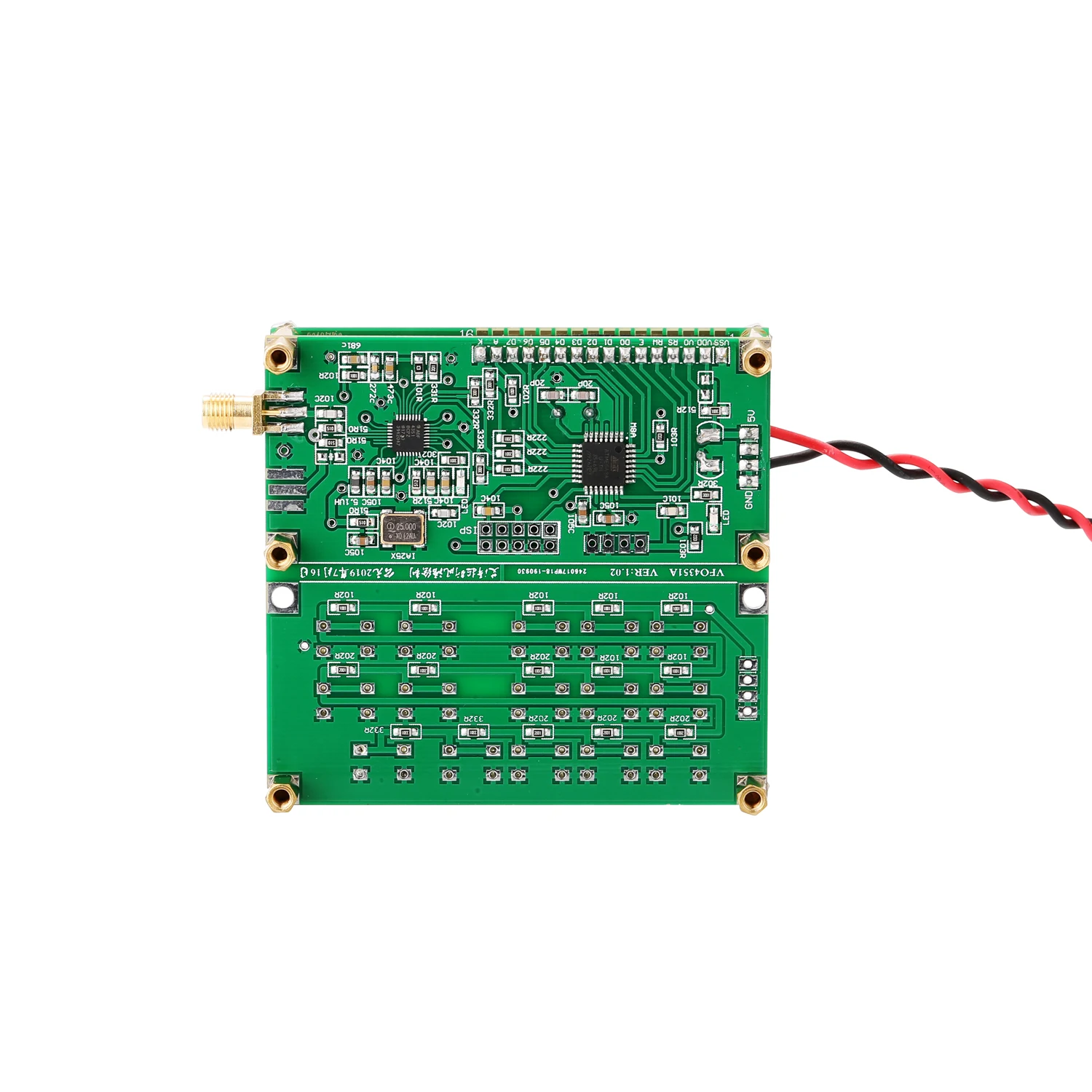KKMOON ADF4351 источник сигнала VFO генератор сигналов переменной частоты 35 МГц до 4000 МГц цифровой ЖК-дисплей