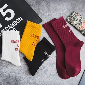 

Creative Warm Harajuku Letter Happy Funny Socks Women Japanese Original Design Cute Colorful College Style Handmade Meias Sokken