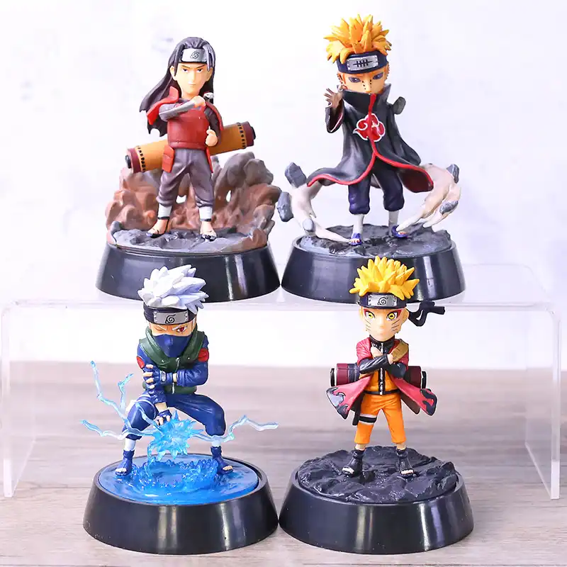 ナルト 疾風伝フィギュアうずまきナルト はたけカカシ Nagota 千住柱間コレクションモデルのおもちゃ アクション トイ フィギュア Aliexpress