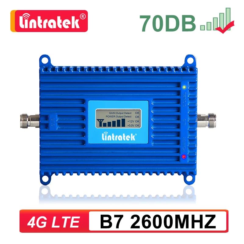 70DB Lintratek B7 2600mhz LTE 4G Cellular Signal