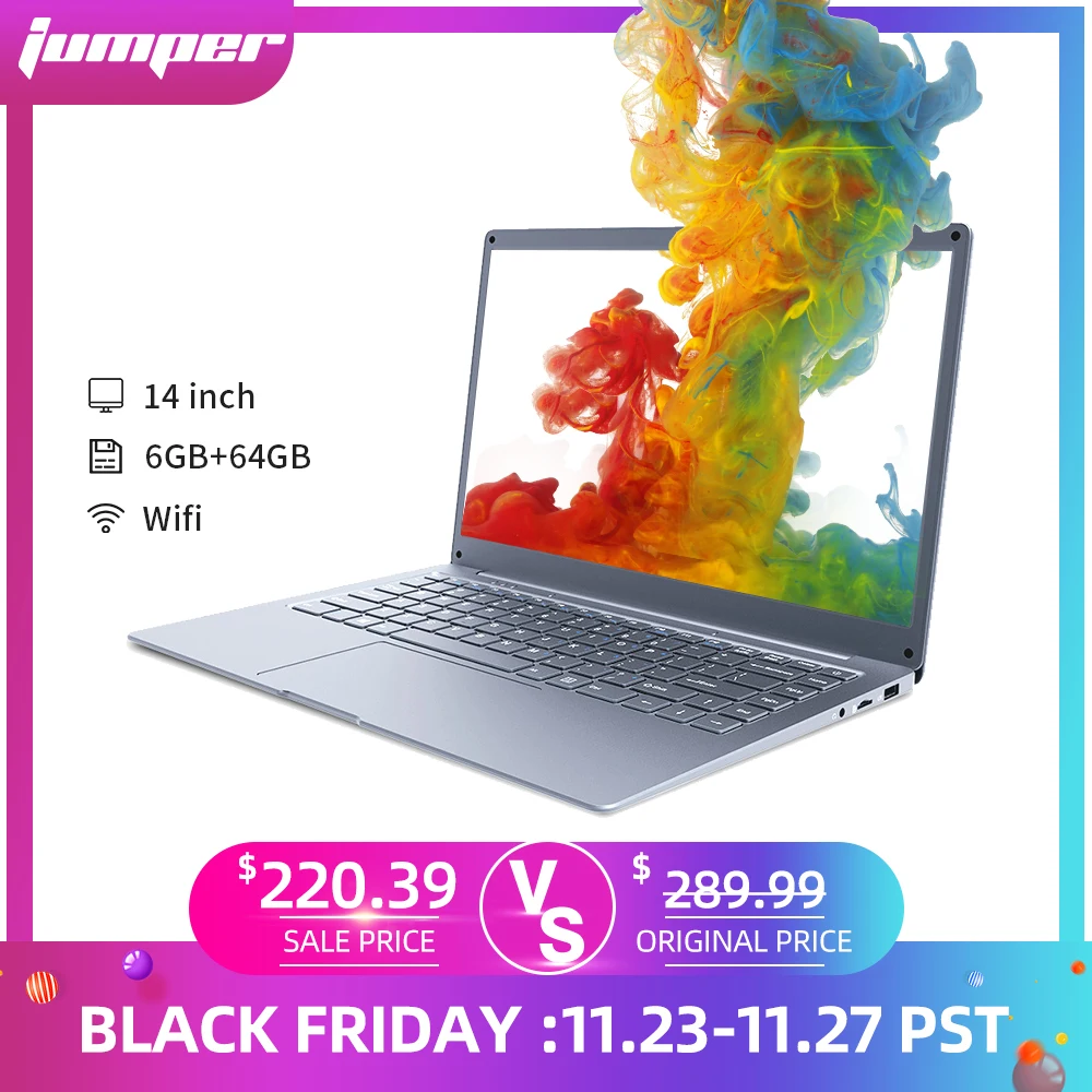 NEW Jumper EZbook S5 6GB 64GB Premium Notebook 14