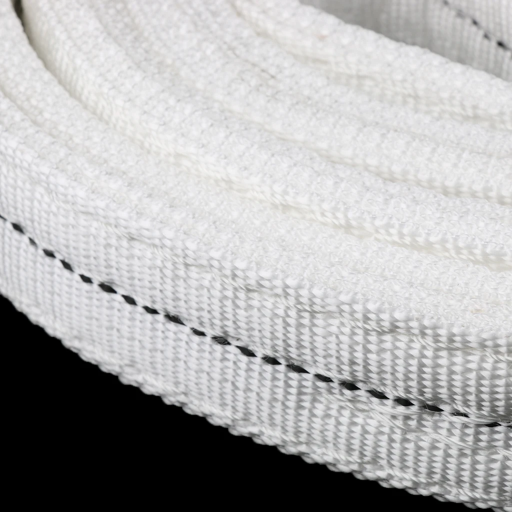 MagiDeal Double PLY Cover Endless Round Polyster Lifting Slings Tow Strap 2 Ton 1m