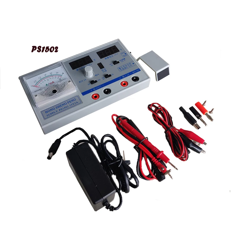 PS1502 PS1503A Mini DC Power Supply Adjustable Digital Regulated Power 15V/2A with GSM Signal Test For all Phone Repair