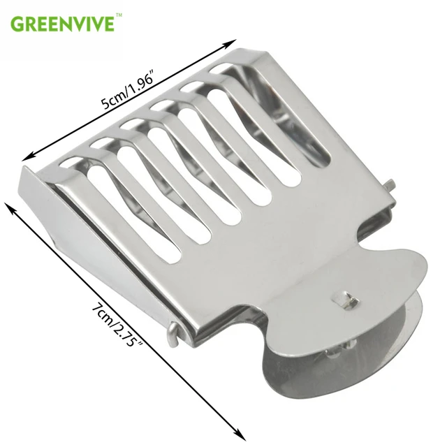 2 db Rozsdamentes Acél Clip Méh Ketrec Méhészet Queen Elkapó Méhész Eszközök - Image 6