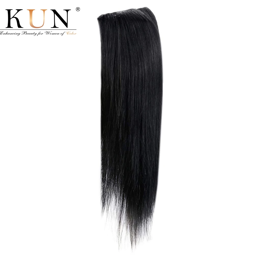 Grampo na Extensão do Cabelo em Linha Peruca com Faixa Peruca para Mulher Brasileiro Parte Peruca Reta 180% Metade Elástica Forma Completa Máquina Feita u 2 peruca com faixa elástica u forma peruca
