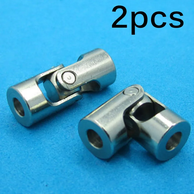 

Coupler Motor Shaft Universal Joints 2pcs Stainless steel RC 2.3mm-3.0mm