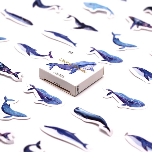 

40 Pcs/Pack Blue Whale Patches Parches Embroidery Iron on Stickers for Clothing DIY Foods Stripes Clothes UFO Appliques