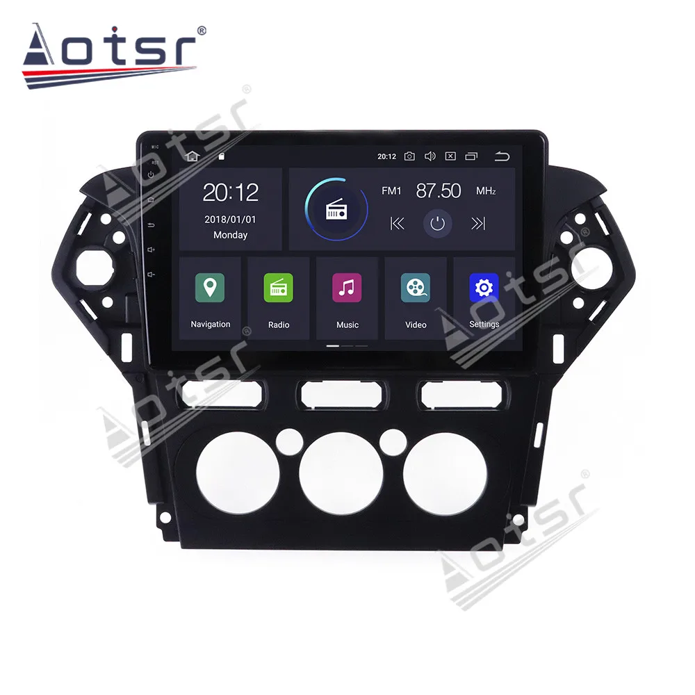 128GB Carplay Car Multimedia Screen Player For Ford Mondeo MK4 2011 - 2013 Android Radio GPS Stereo Navigation Auto DVD Video