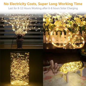 

100Led Bubble Ball Outdoor Waterproof Solar Light String Ball Lights Christmas Lights Garden Lights